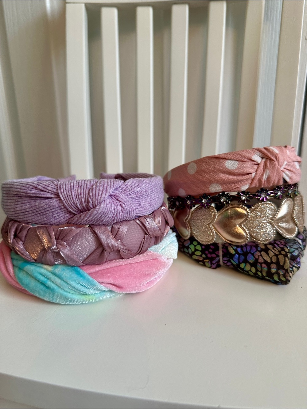 Assorted Kids Headband Pack – Pink, Lavender, Multicolor